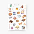 Backen Sticker Sheet