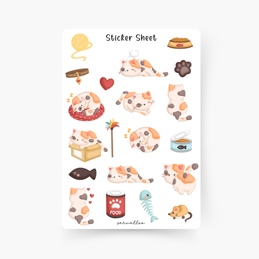 Kitties Sticker Sheet