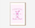 Coquette Girls Club Poster | Typografie