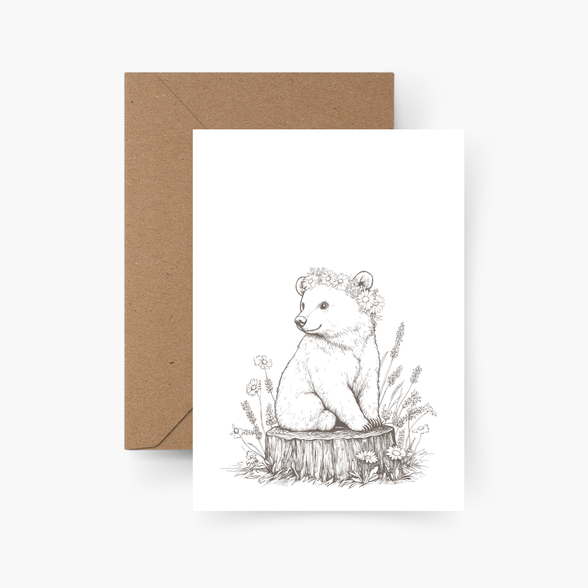 Motiv Postkarte Bär A6