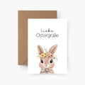 Liebe Ostergrüße A6 Karte