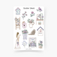 Spring Garden Sticker Sheet
