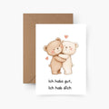 Valentinstagskarte Ich habs gut, ich hab dich A6