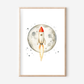 Rakete Poster | Kinderzimmer