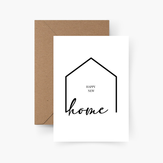 Einweihungskarte A6 Karte