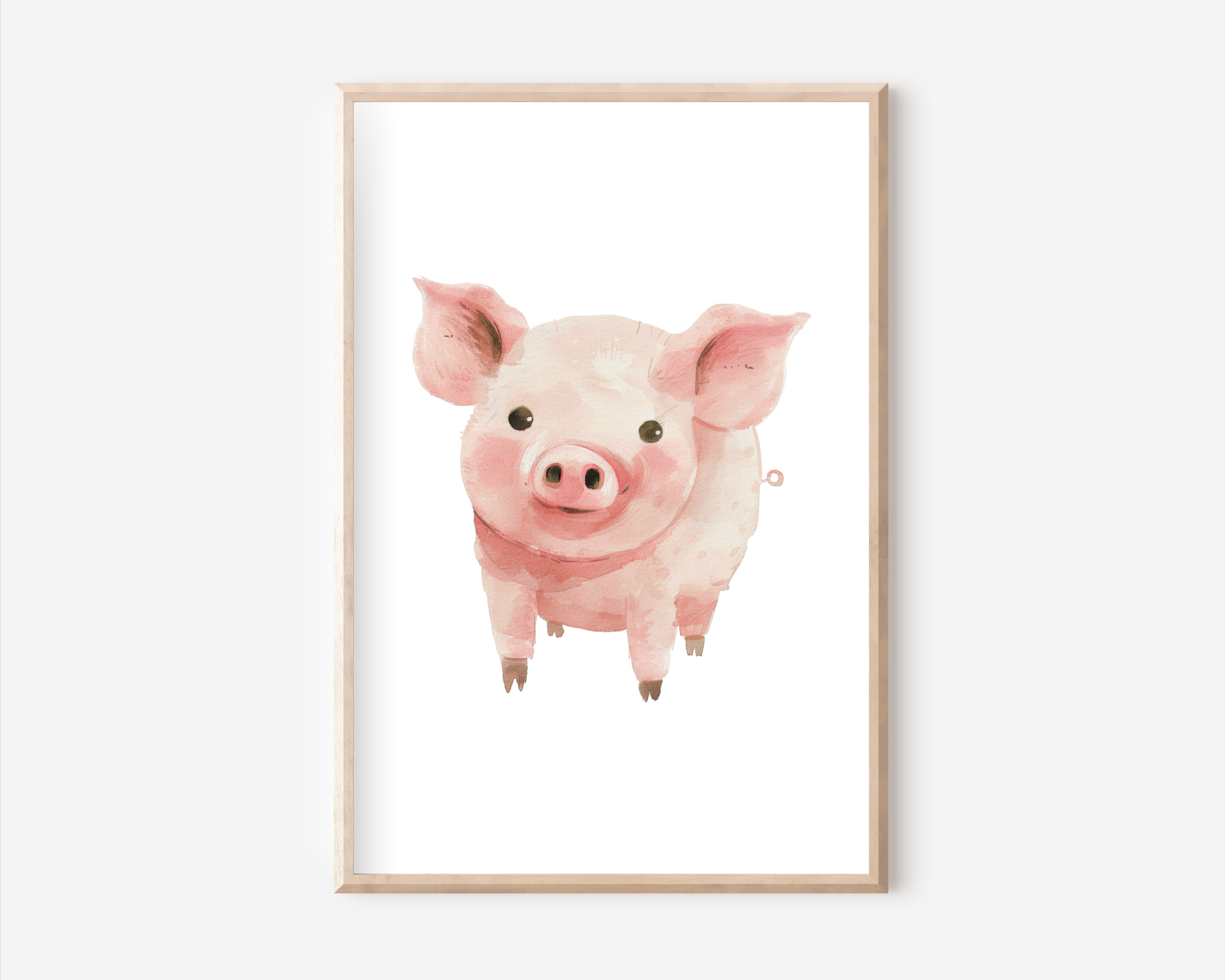 Bauernhof Tiere Poster | Kinderzimmer