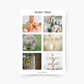Oster Bilder Sticker Sheet