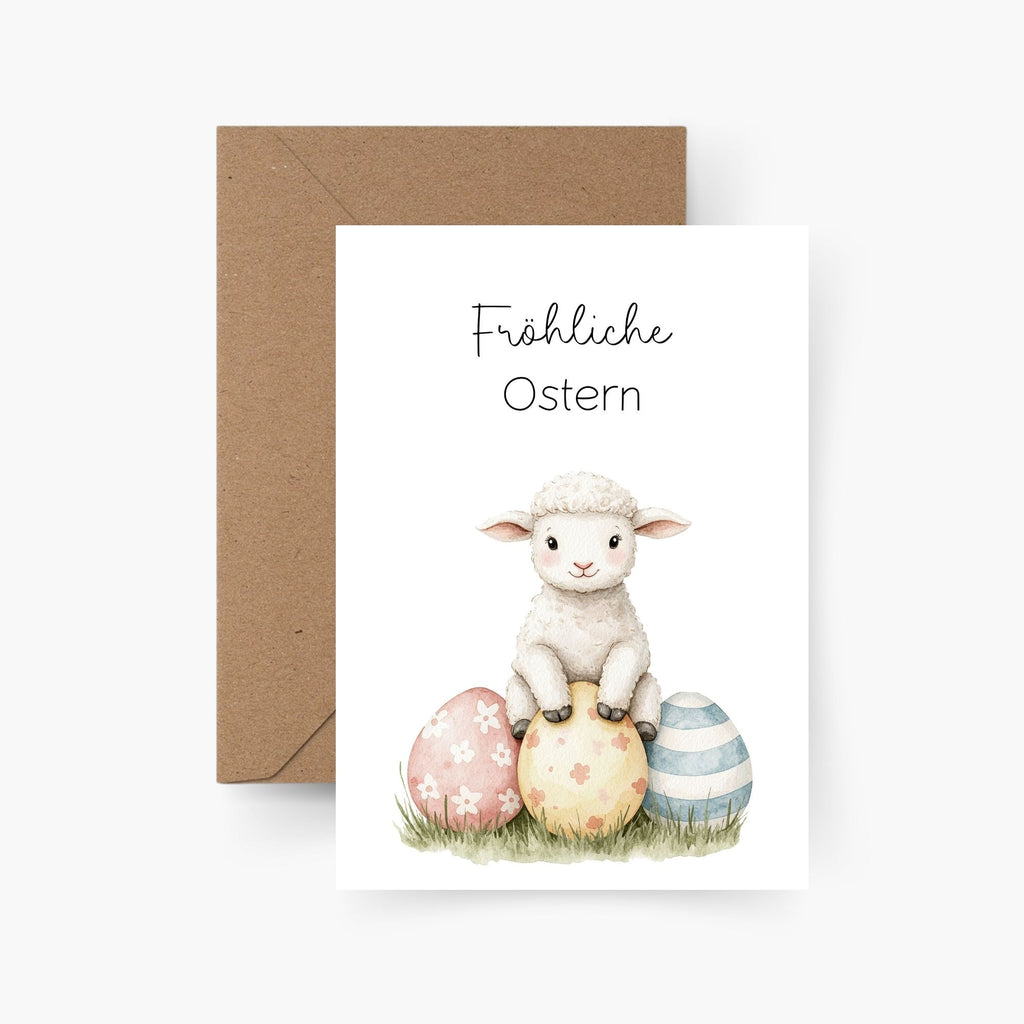 Fröhliche Ostern A6 Karte