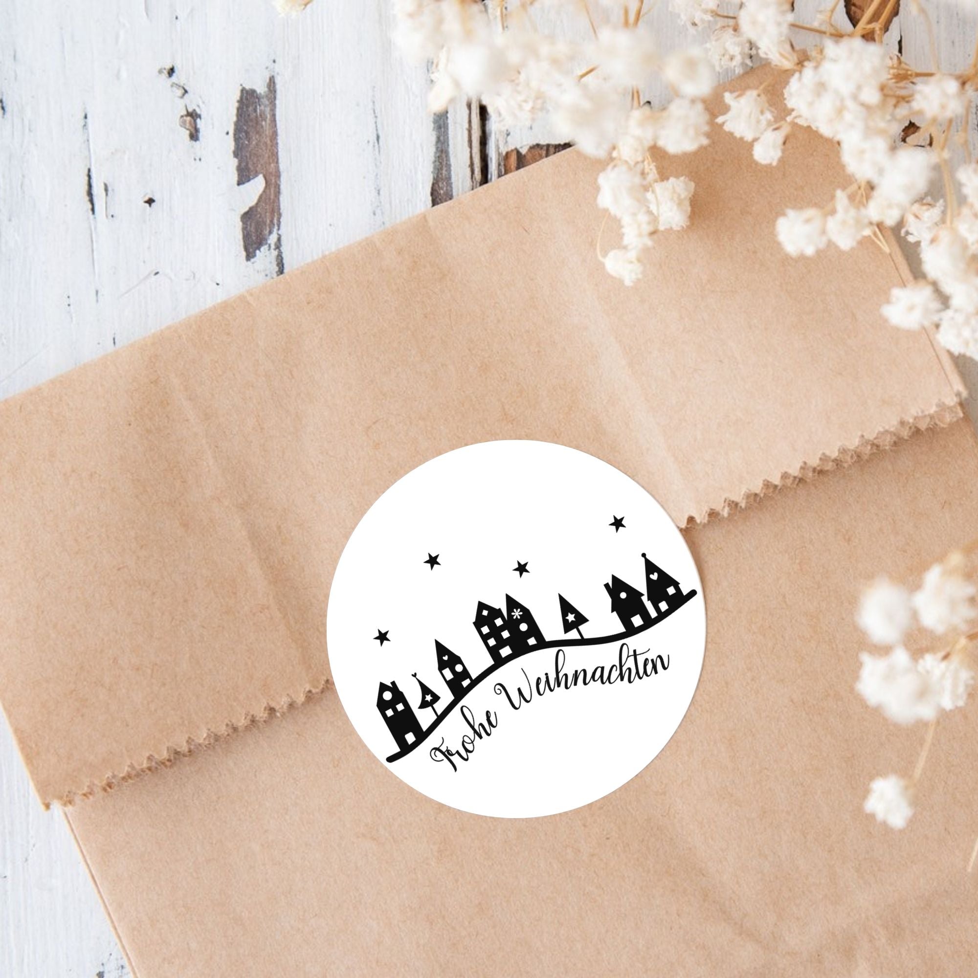 Frohe Weihnachten Sticker