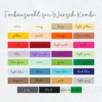 Karte mit Herz Magnet - 3D Druck