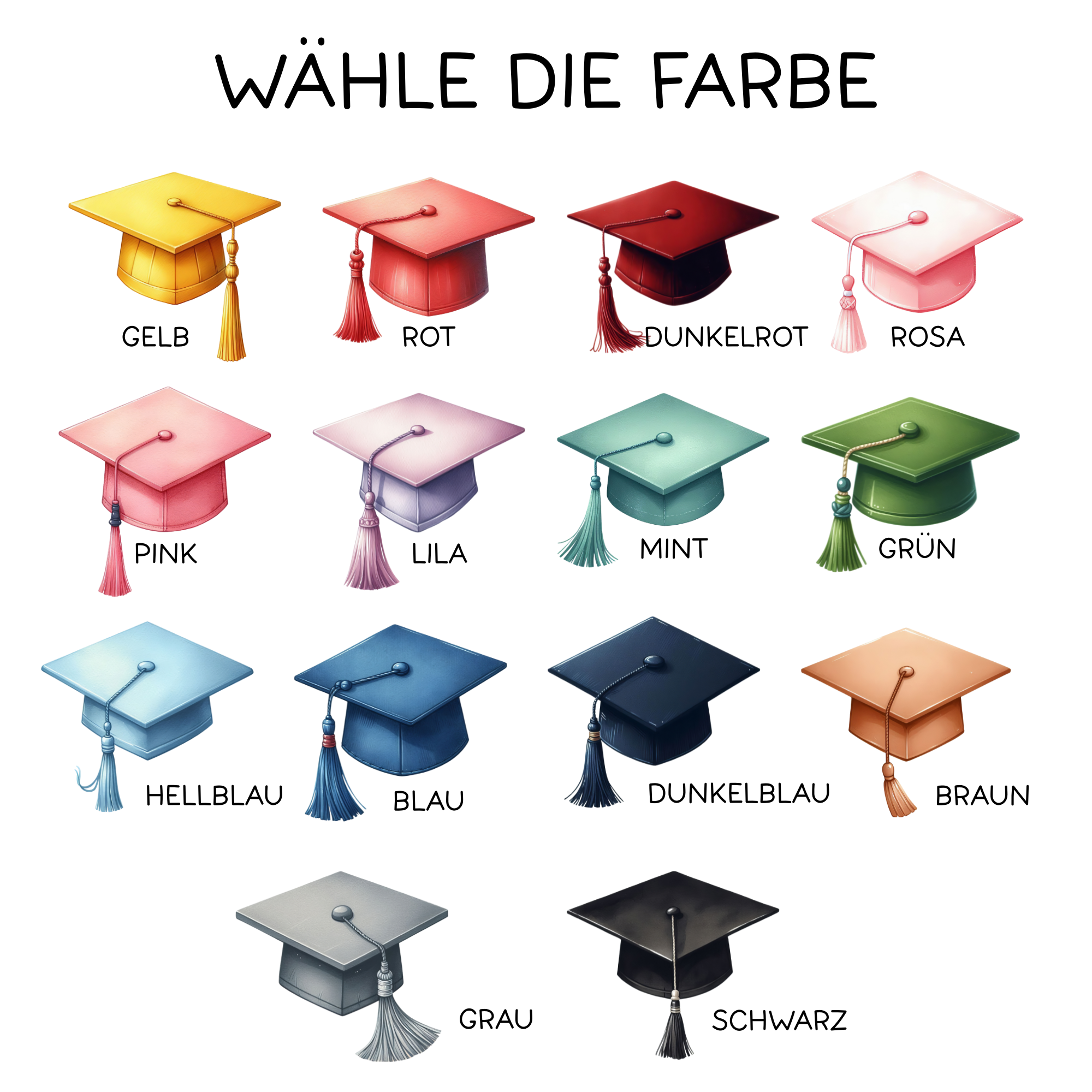 Abi Karte personalisiert mit Name und Jahr Karte A6