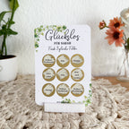 Glückslos , Rubbellos für z.B Gutscheine mit Wunschtext