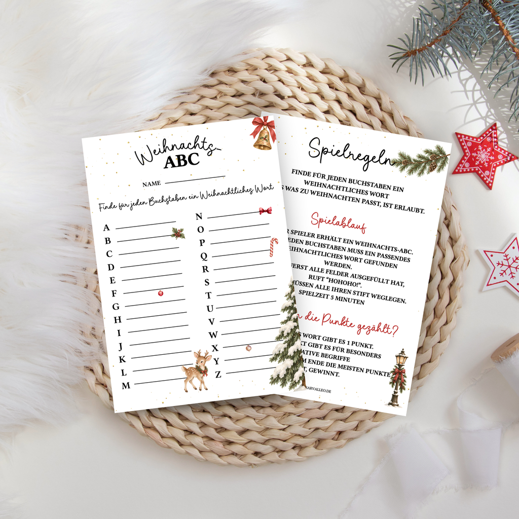 Weihnachts-ABC - A6