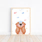 Süßer Otter Poster | Kinderzimmer