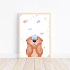 Süßer Otter Poster | Kinderzimmer