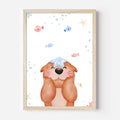 Süßer Otter Poster | Kinderzimmer