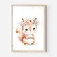 Waldtiere Poster | Kinderzimmer