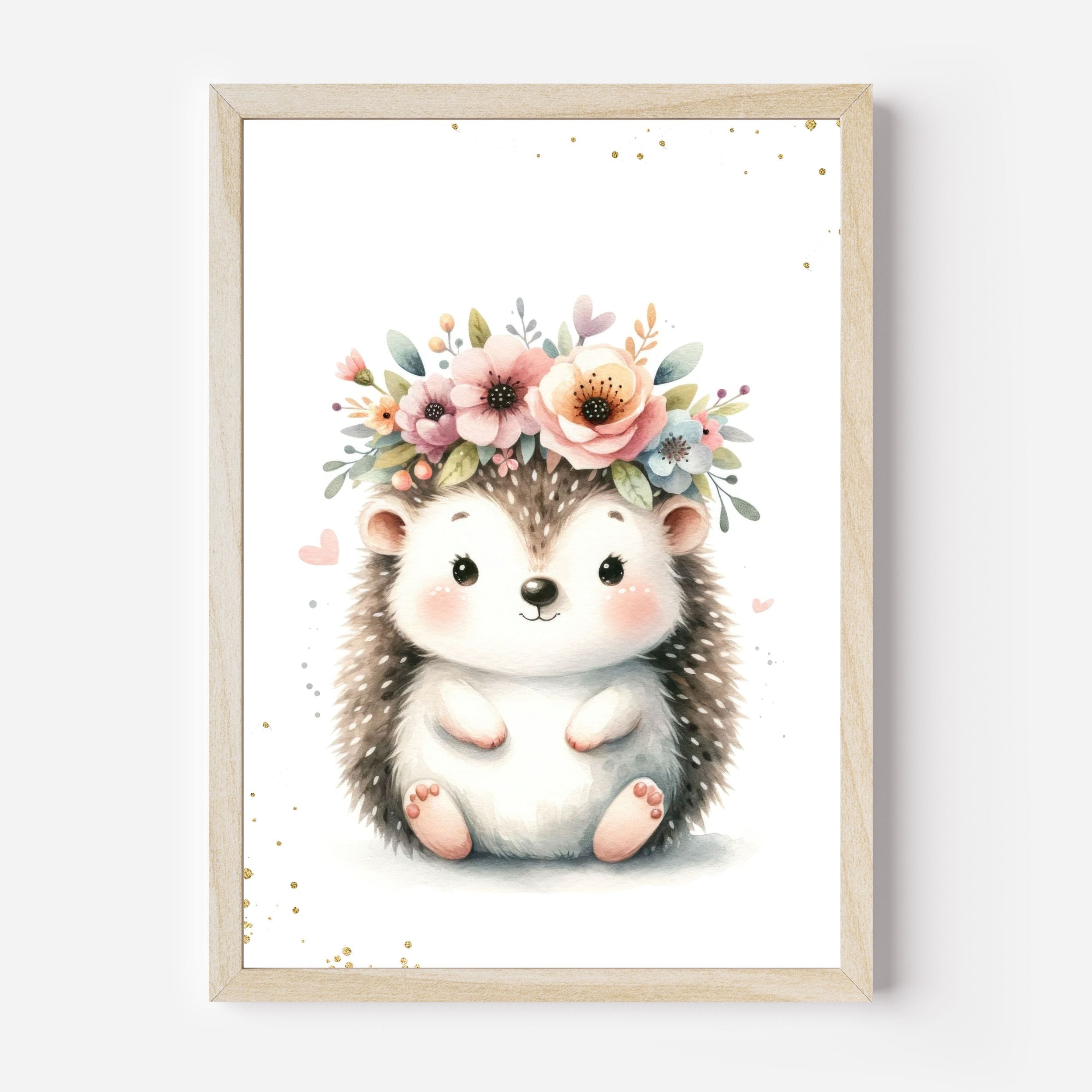 Waldtiere Poster | Kinderzimmer