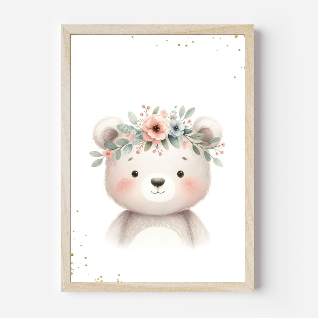 Waldtiere Poster | Kinderzimmer