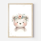 Waldtiere Poster | Kinderzimmer