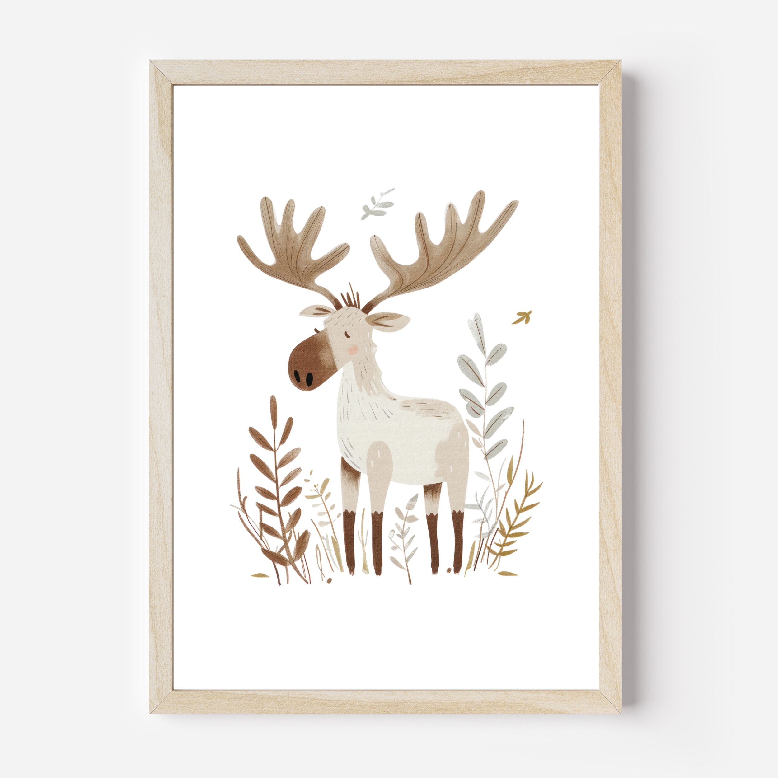 Waldtiere Poster | Kinderzimmer