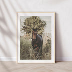 Pferde Poster A4 | Kinderzimmer