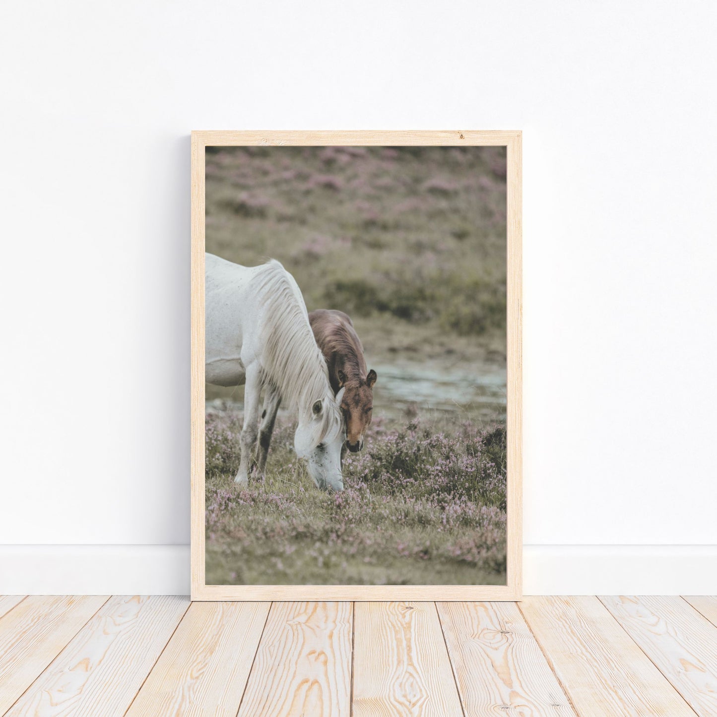 Pferde Poster A4 | Kinderzimmer