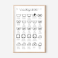 Waschsymbole | Typografie