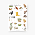 Garten Sticker Sheet
