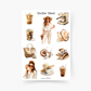 Summer Coffee Sticker Sheet
