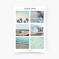 Beach Sticker Sheet
