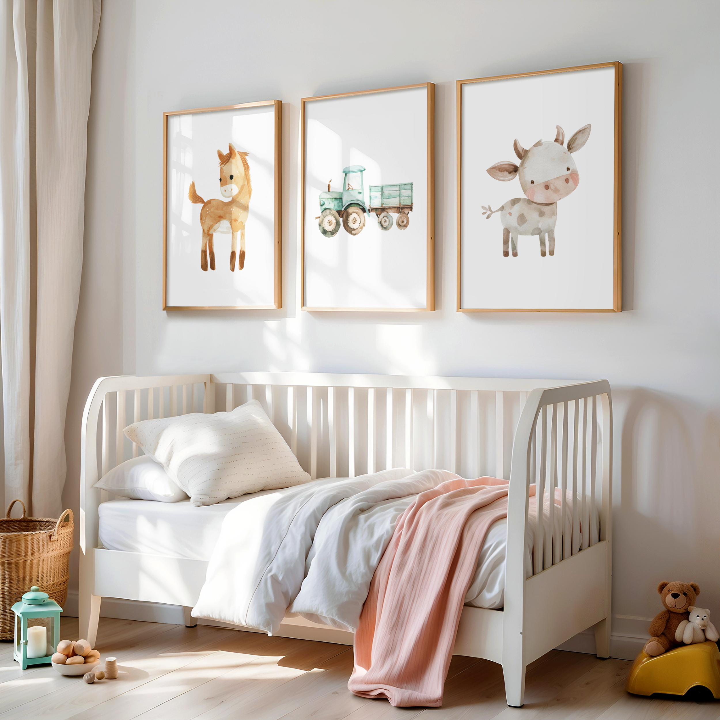 Bauernhof Tiere 2  Poster | Kinderzimmer