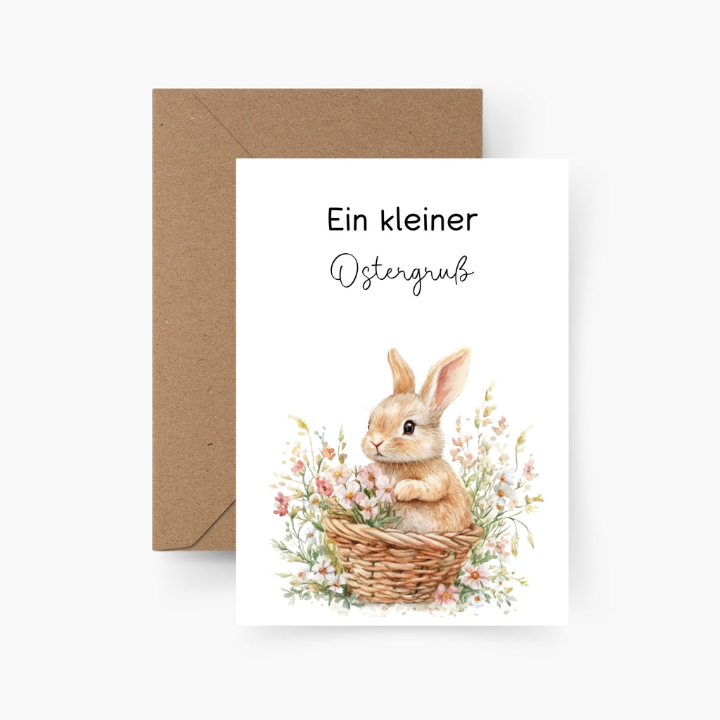 Ein kleiner Ostergruß A6 Karte