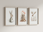 Waldtiere Poster | Kinderzimmer