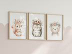 Waldtiere Poster | Kinderzimmer