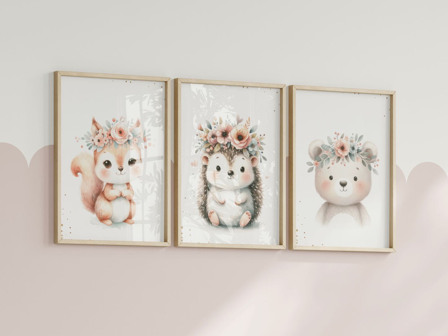Waldtiere Poster | Kinderzimmer