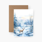 Weihnachtskarte Winter A6